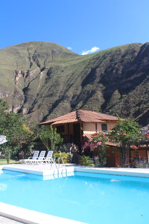 Natural landscape, Mountain view, Pool view, Swimming pool