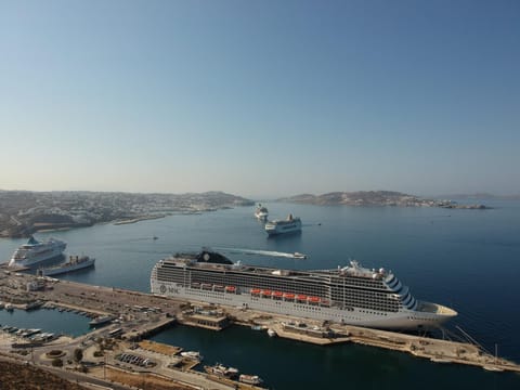 Bird's eye view, City view, Sea view