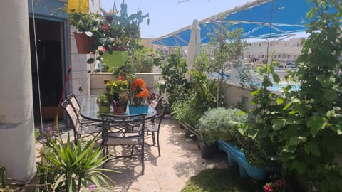 Israel Marina Village, Garden Vacation Apartment Condo in Herzliya