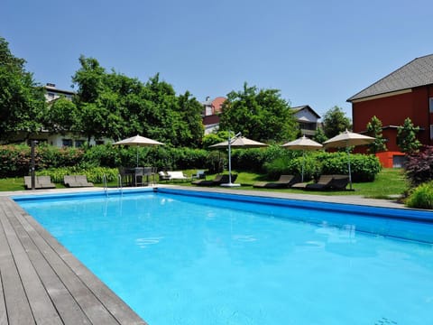 Garden, Garden, Pool view, sunbed