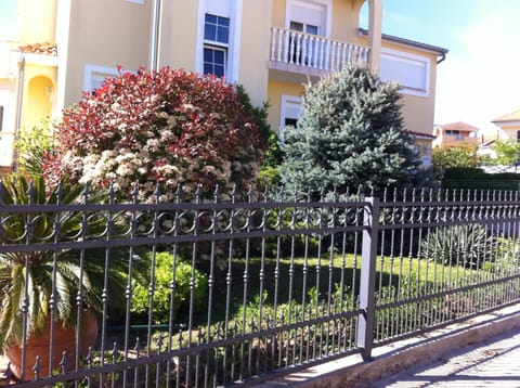 Property building, Garden view