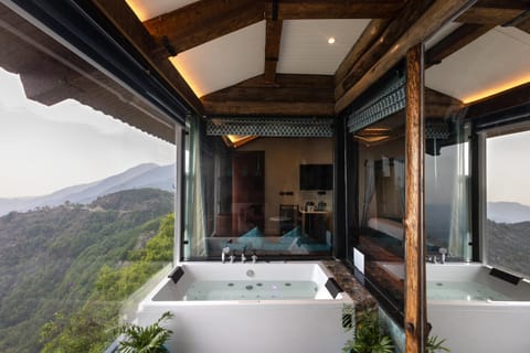 Natural landscape, Hot Tub, View (from property/room), Mountain view