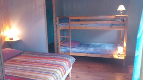 Bedroom, bunk bed