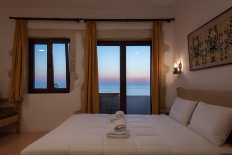 Bedroom, Sea view