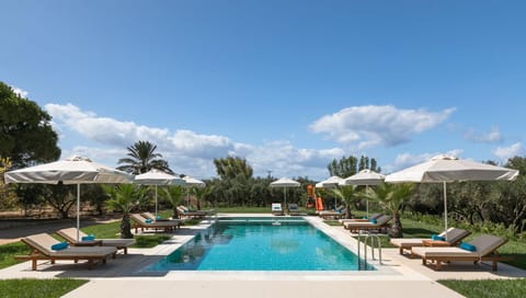 Garden, Swimming pool, sunbed