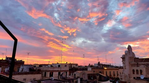 Balcony/Terrace, City view, Sunset