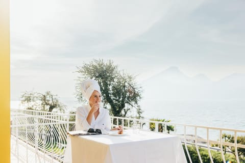 People, Natural landscape, View (from property/room), Balcony/Terrace, Lake view