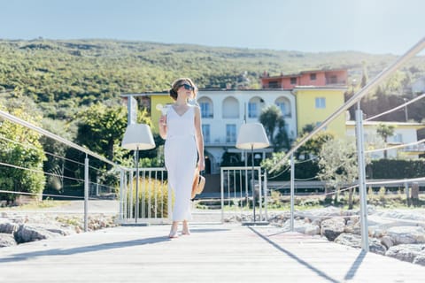 Property building, People, Summer