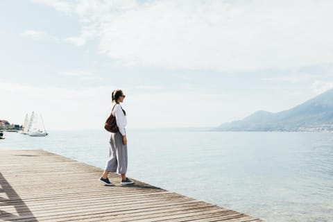 People, Summer, Lake view