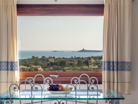 Natural landscape, Seating area, Sea view