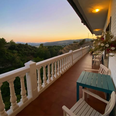 Natural landscape, View (from property/room), Mountain view, Sunset