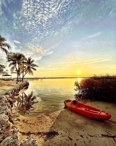 Natural landscape, Beach, Sea view, Sunset