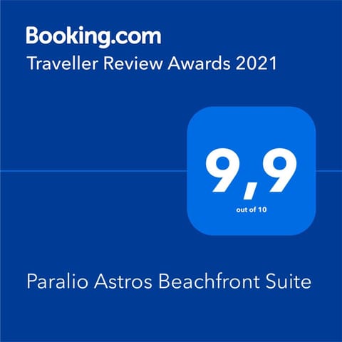 Paralio Astros Beachfront Suites Apartment in Argolis, Greece