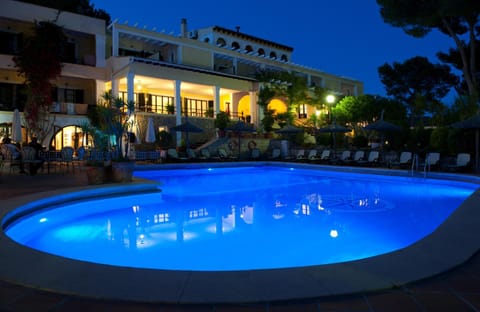 Night, Swimming pool, Swimming pool