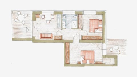 Bird's eye view, Floor plan