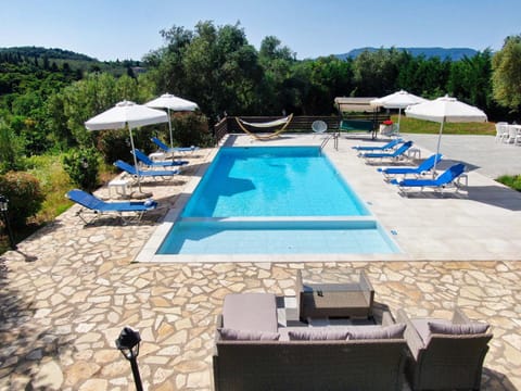 Villa Jazz Rock with Large Private Pool Haus in Peloponnese, Western Greece and the Ionian