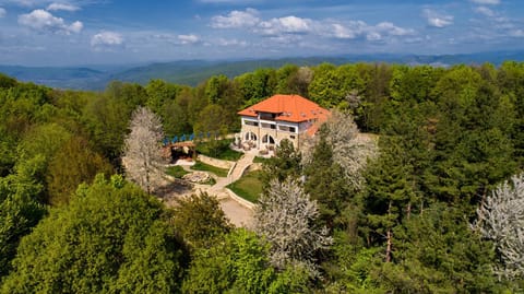 Facade/entrance, Bird's eye view