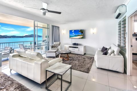 Living room, Seating area, Sea view