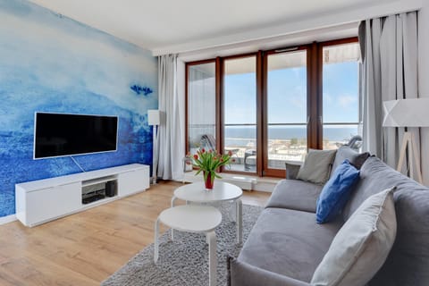 TV and multimedia, Living room, Seating area, Sea view