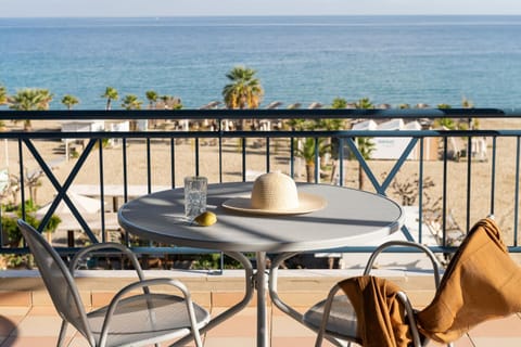 View (from property/room), Balcony/Terrace, Beach, Sea view