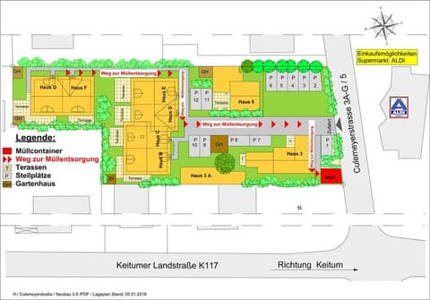 On site, Area and facilities, Supermarket/grocery shop