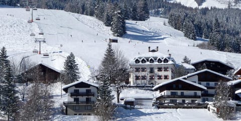 Property building, Natural landscape, Winter, Mountain view