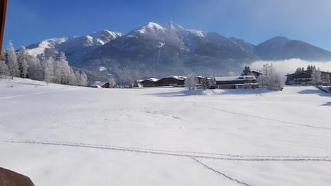 Natural landscape, Winter, Mountain view