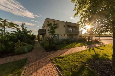 Property building, Sunset