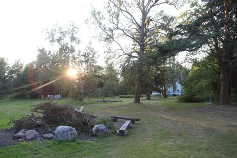 Garden, Sunset