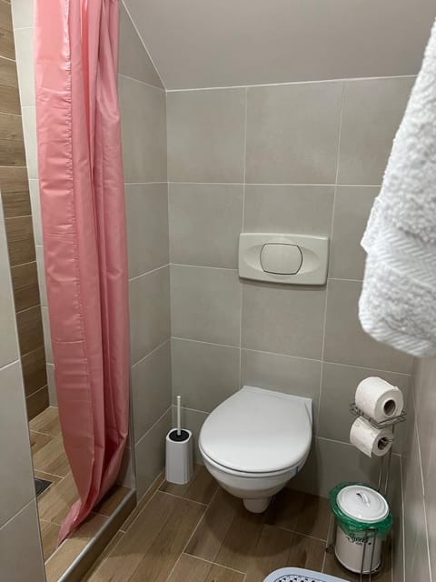 Shower, Toilet, towels