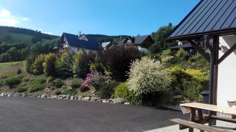 Property building, Garden view