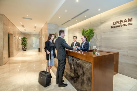 Staff, People, Lobby or reception