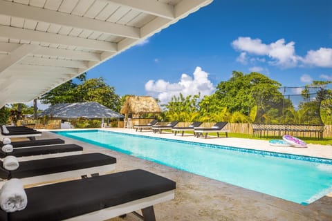 Pool view, Swimming pool, sunbed