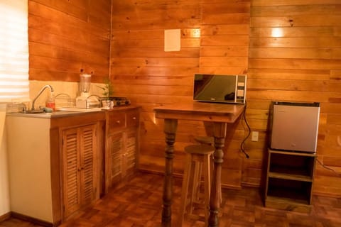 Coffee/tea facilities, Kitchen or kitchenette, Seating area, Dining area, Bedroom