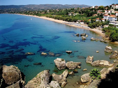 Nearby landmark, Day, Natural landscape, Bird's eye view, Beach, Sea view