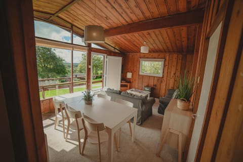Timber Hill Self Catering Cedar Lodges House in Wales