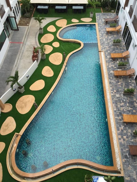 Bird's eye view, Pool view, Swimming pool