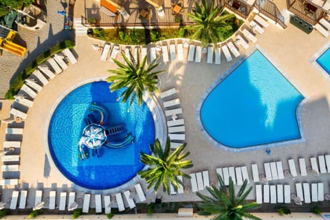 Bird's eye view, Swimming pool