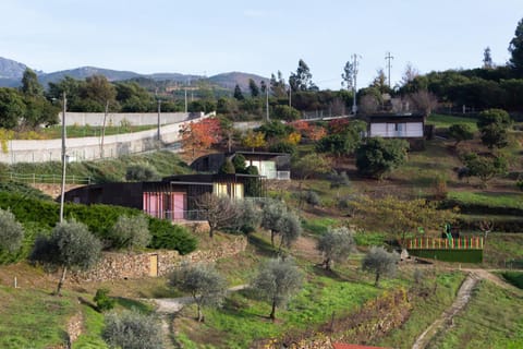 Property building, Natural landscape, Mountain view