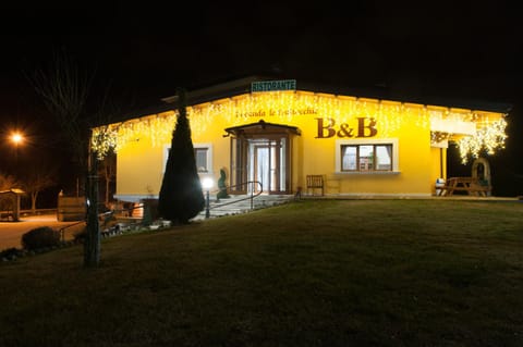 Property building, Night, Garden, Garden view