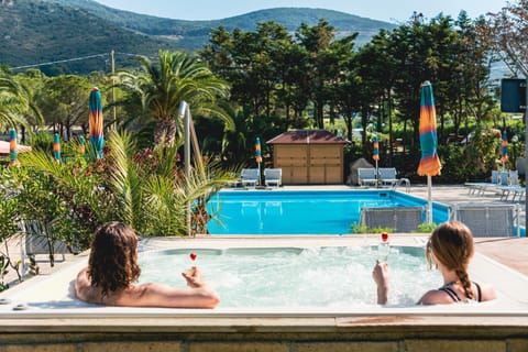 People, Hot Tub, Pool view, Swimming pool