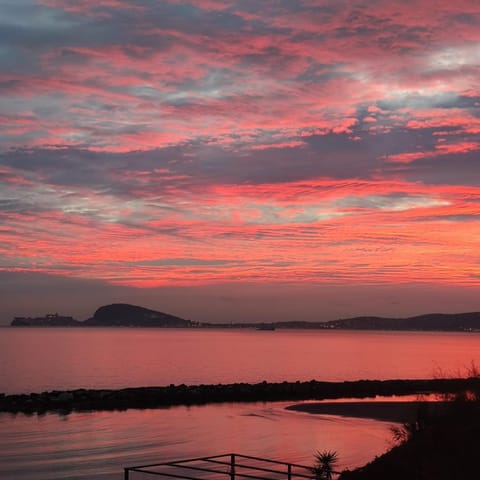 View (from property/room), Sea view, Sunset