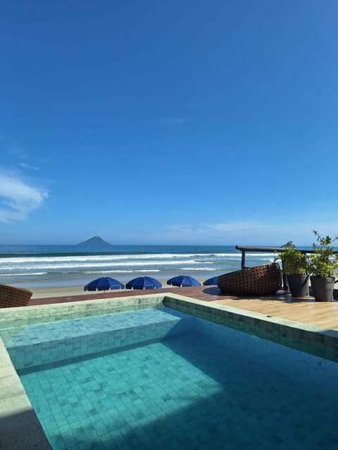 Pool view, Sea view, Swimming pool