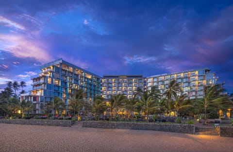 Property building, Day, Night, Beach, Beach