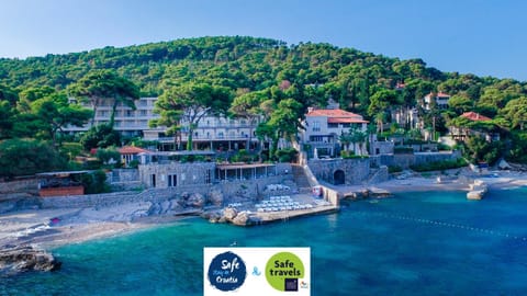 Property building, Natural landscape, Beach