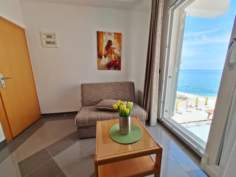 Natural landscape, View (from property/room), Seating area, Sea view