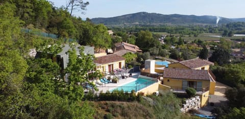 Property building, Nearby landmark, Natural landscape, Bird's eye view, Pool view