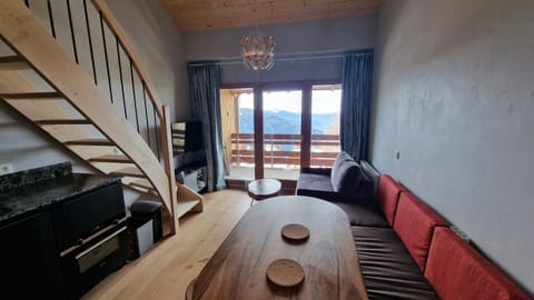 Duplex La Rosière proche piste Manessier, vue sur vallée Tarentaise Apartment in Montvalezan