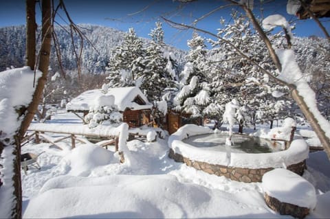 Property building, Day, Natural landscape, Winter