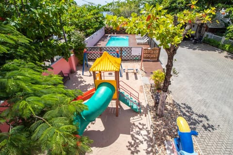 Children play ground, Pool view